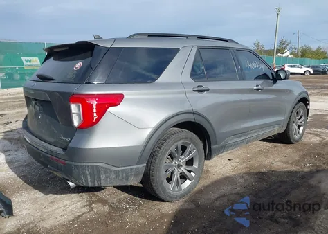 2021 Ford Explorer Xlt из США, поврежденный, VIN 1FMSK8DHXMGA29287